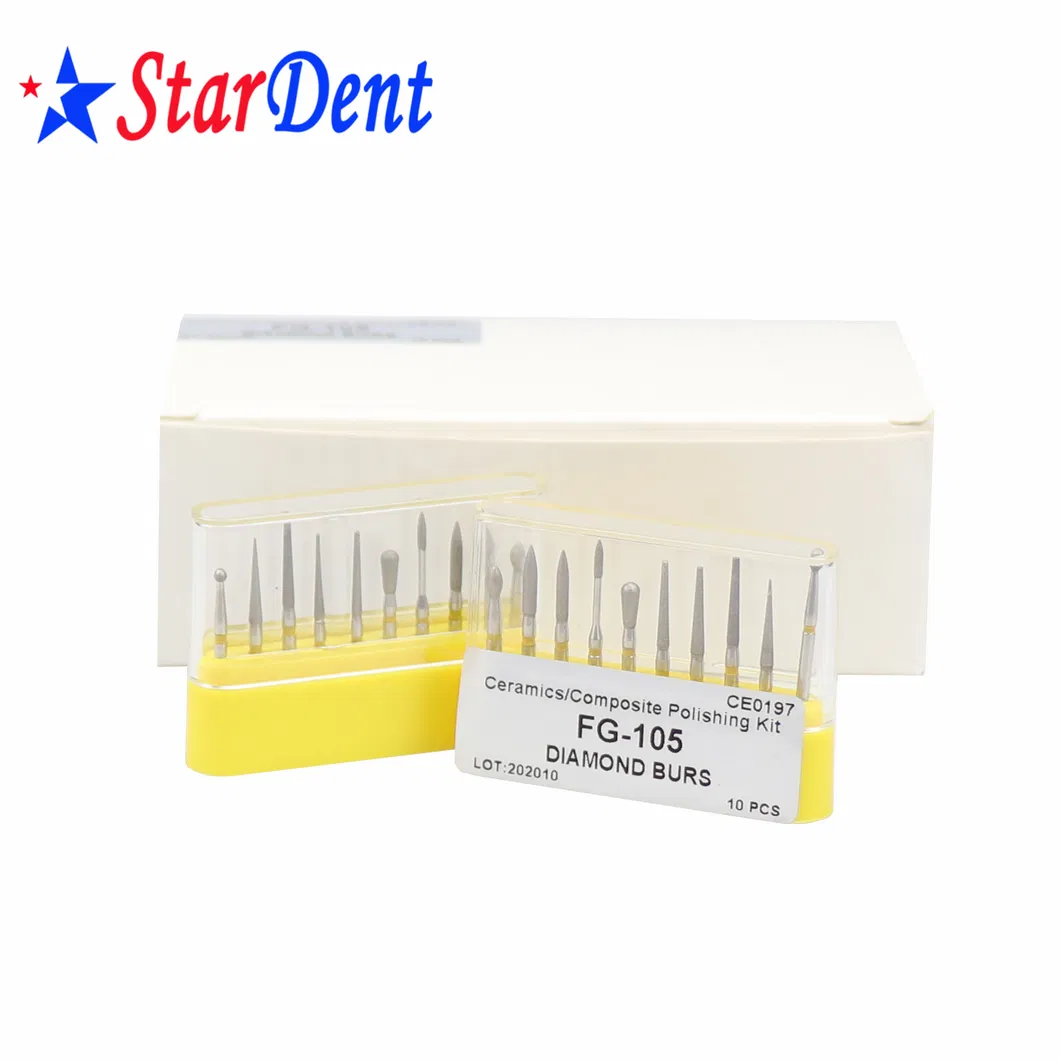 Dentistry Burs High Speed Handpiece Drill Dental Diamond Burs