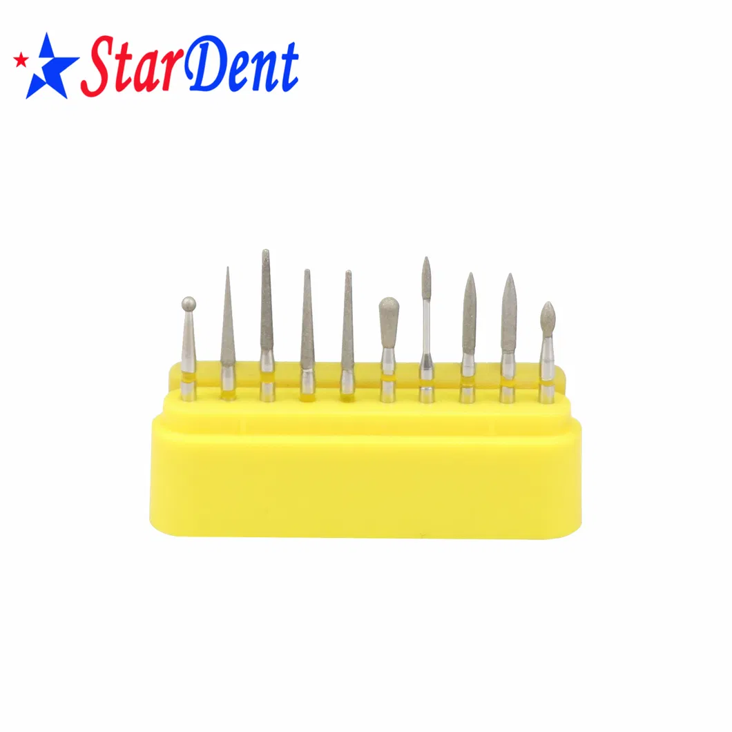 Dentistry Burs High Speed Handpiece Drill Dental Diamond Burs