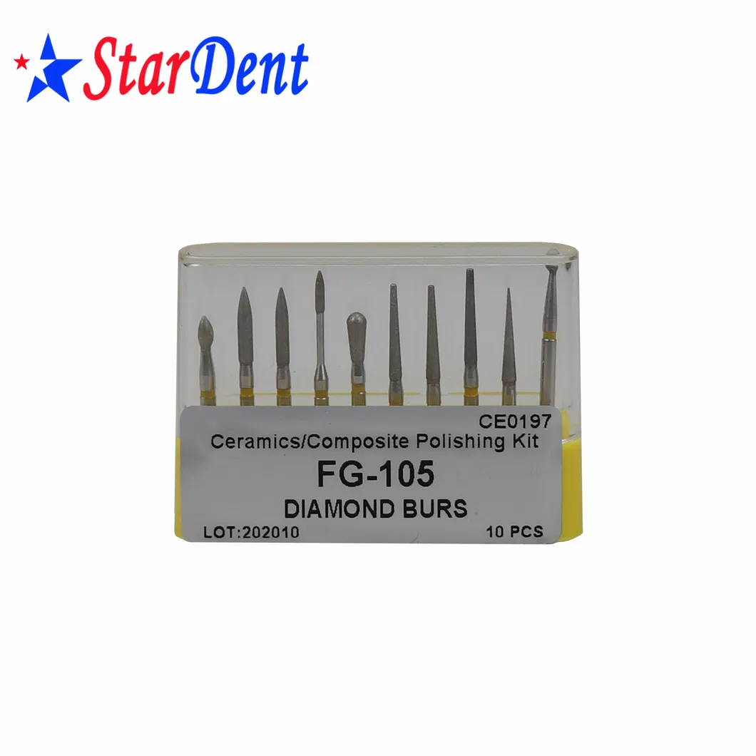 Dentistry Burs High Speed Handpiece Drill Dental Diamond Burs