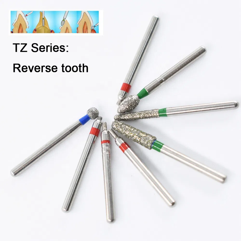 Diamond Dental Abrasive Burs Sample in Dentistry Tz Series