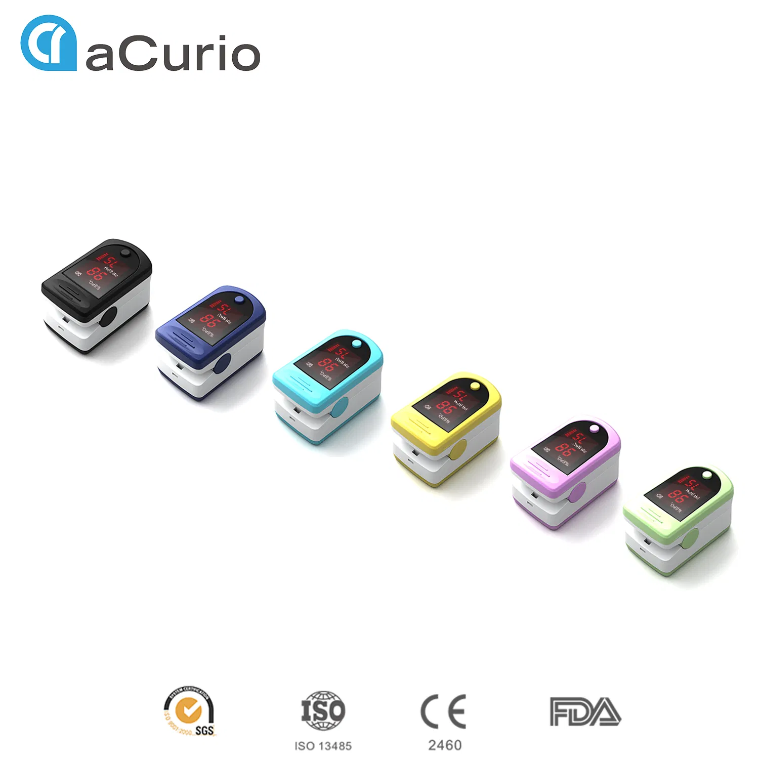 Doctor Recommend Hospital LED Display Wholesale Medical Fingertip Finger Pulse Oximetro Oxymeter Oximeter for Patient SpO2 Oxygen Saturation Monitor