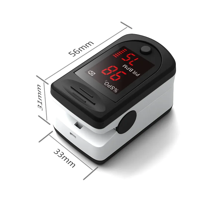 Doctor Recommend Hospital LED Display Wholesale Medical Fingertip Finger Pulse Oximetro Oxymeter Oximeter for Patient SpO2 Oxygen Saturation Monitor