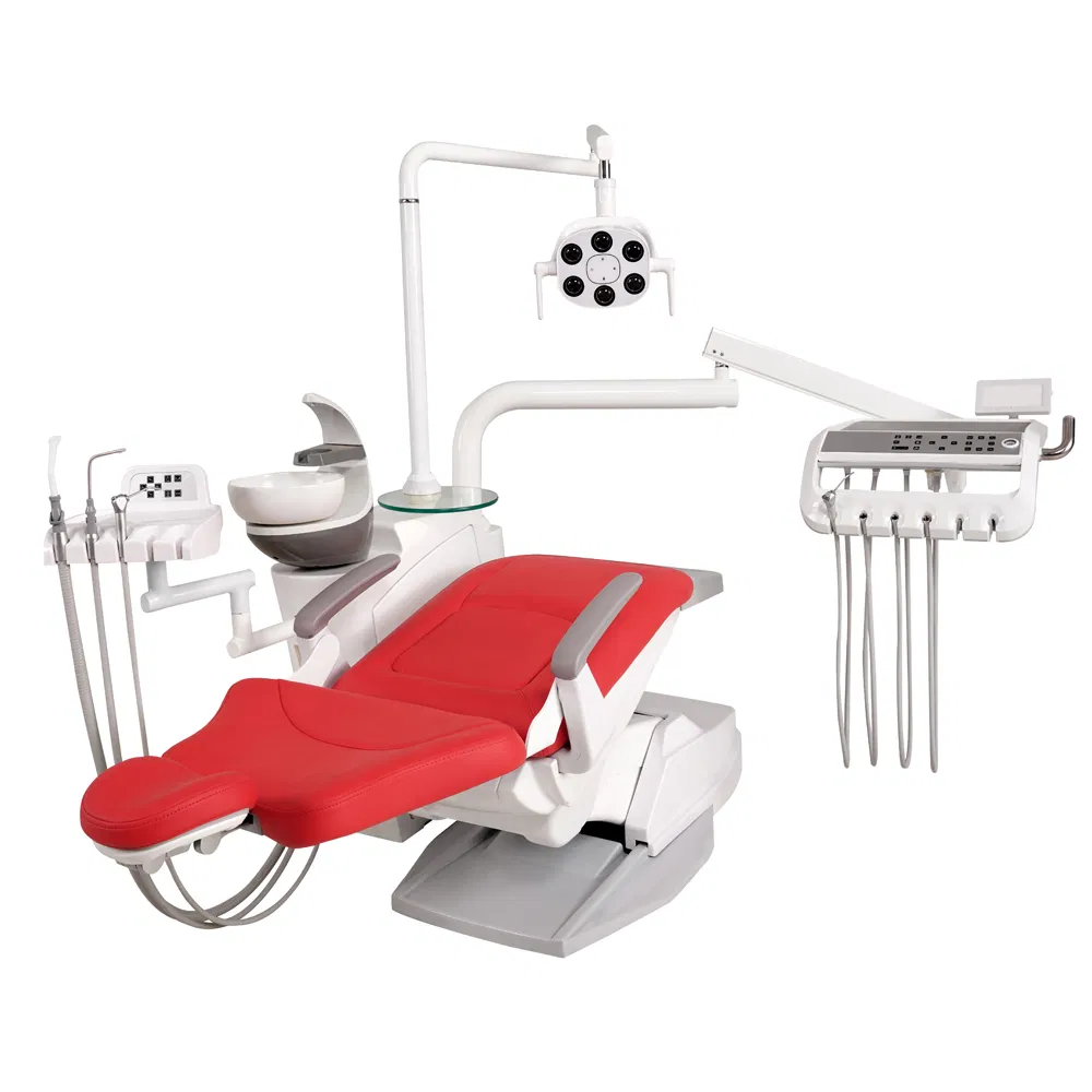 Electric Down-Mounted Yadeng Gladent Dental Chair Unit with Sensor