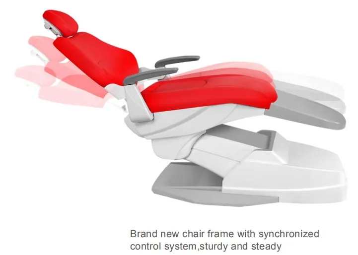 Electric Down-Mounted Yadeng Gladent Dental Chair Unit with Sensor