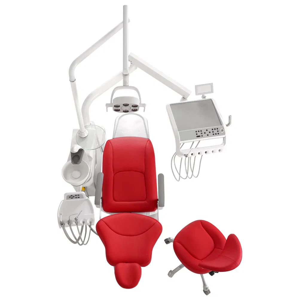 Electric Down-Mounted Yadeng Gladent Dental Chair Unit with Sensor