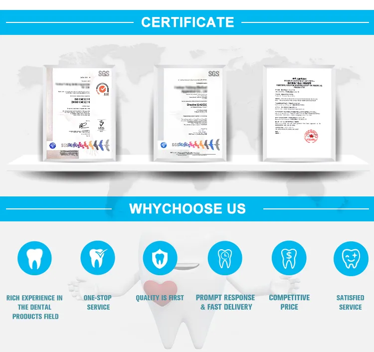 Electric Down-Mounted Yadeng Gladent Dental Chair Unit with Sensor