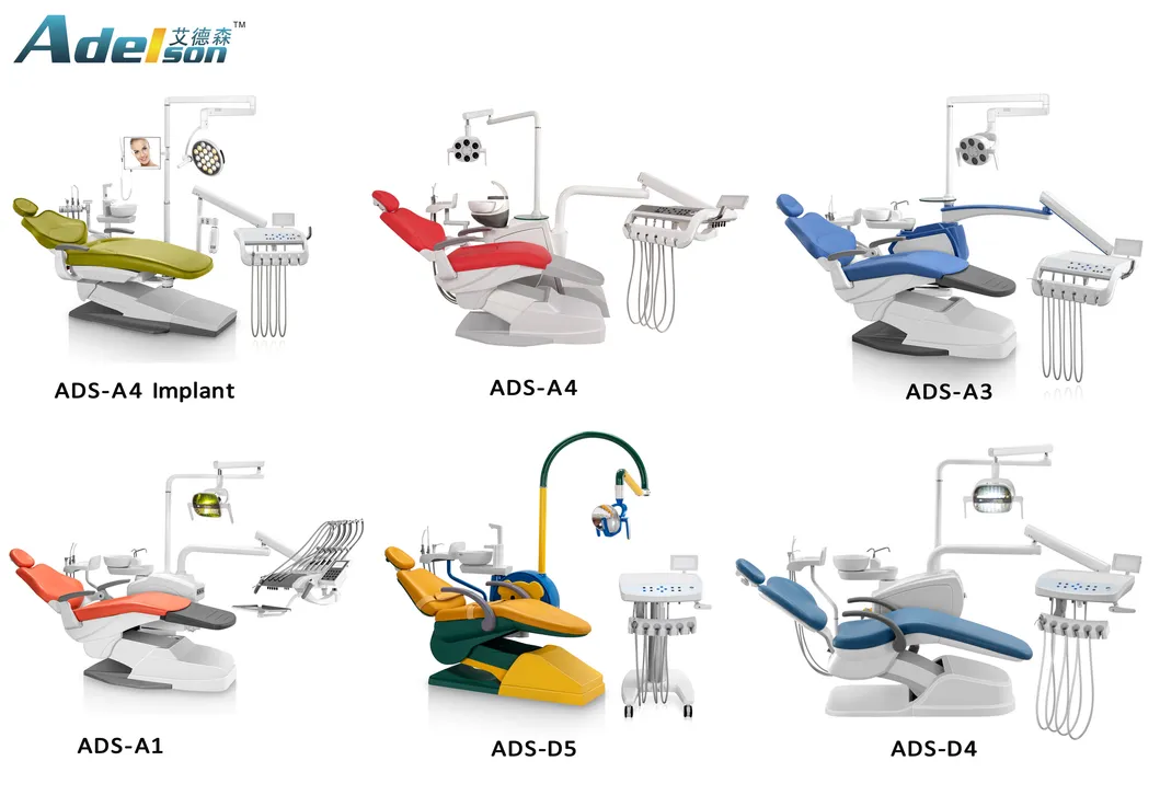 Electric Down-Mounted Yadeng Gladent Dental Chair Unit with Sensor