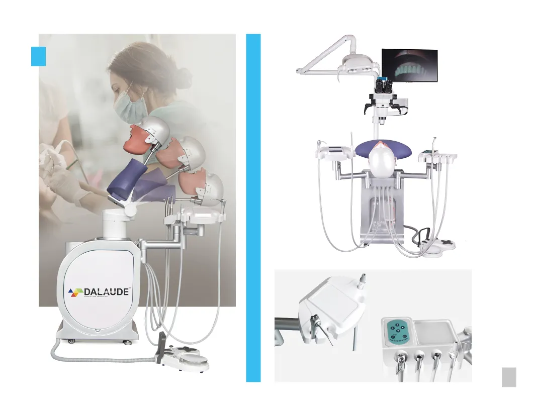 Electrical Oral Simulation Practice System Clinical Teching Simulation Unit Dental Training Simulator Dental Phantom Head Teeth
