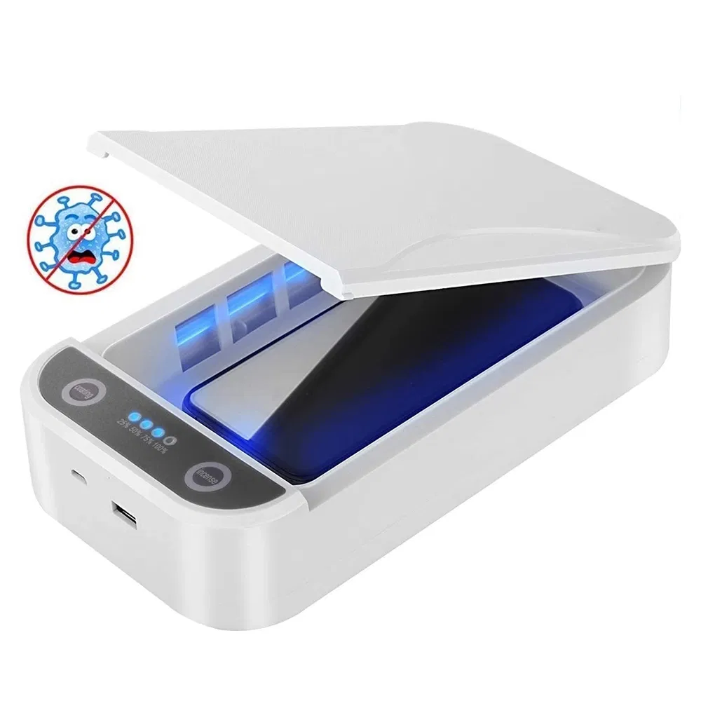 Esterilizador Desinfeccion Celulares Cell Phone Charger Light UV Disinfect Sanitizer Sanitizing Steriliser Disinfection Box