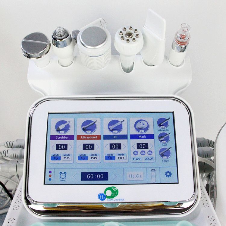 Factory Direct Sale Maquina Facial Punta De Diamante Massager Product Magic Ice Globe Hyperbaric Oxygen Mask
