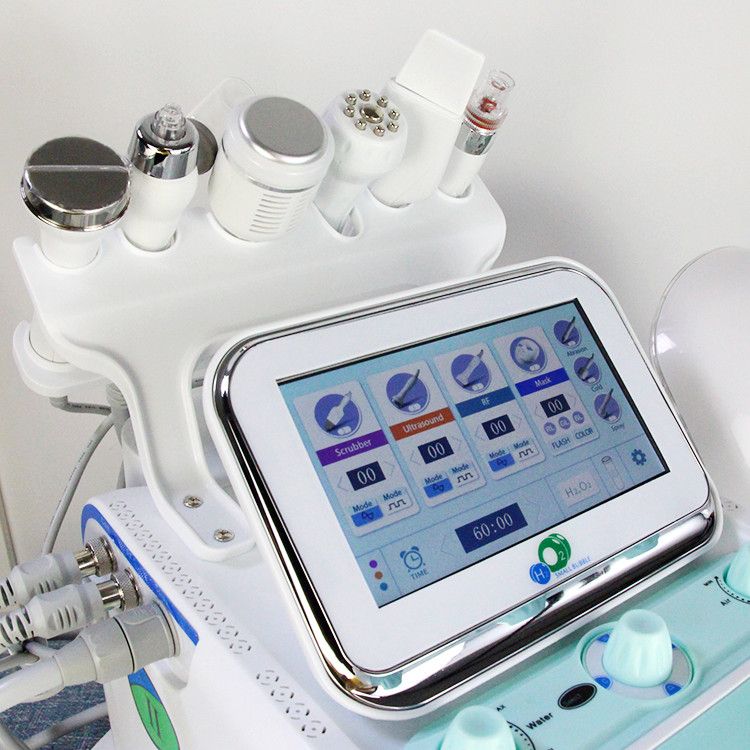 Factory Direct Sale Maquina Facial Punta De Diamante Massager Product Magic Ice Globe Hyperbaric Oxygen Mask