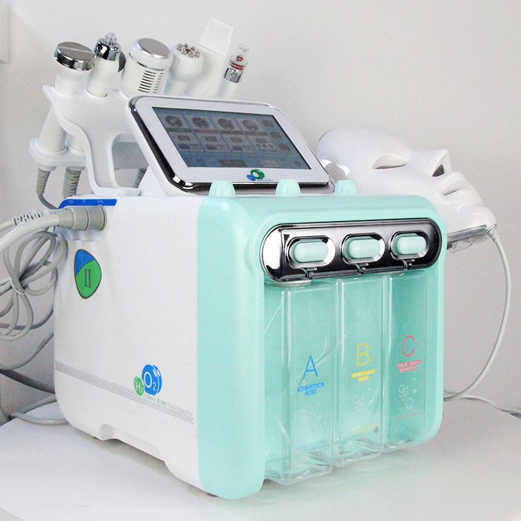Factory Direct Sale Maquina Facial Punta De Diamante Massager Product Magic Ice Globe Hyperbaric Oxygen Mask