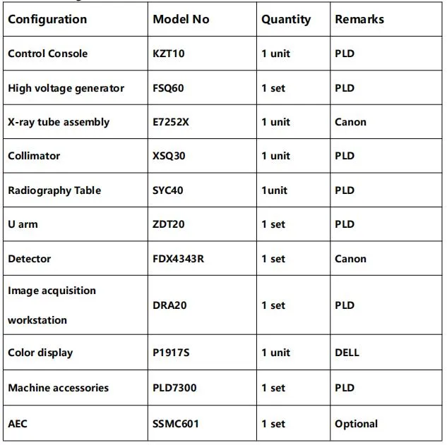 Factory Price Hospital Medical Equipment High Frequency Toshiba Brand and Toshiba Brand X-ray Tube 56kw Digital Medical X-ray Machine