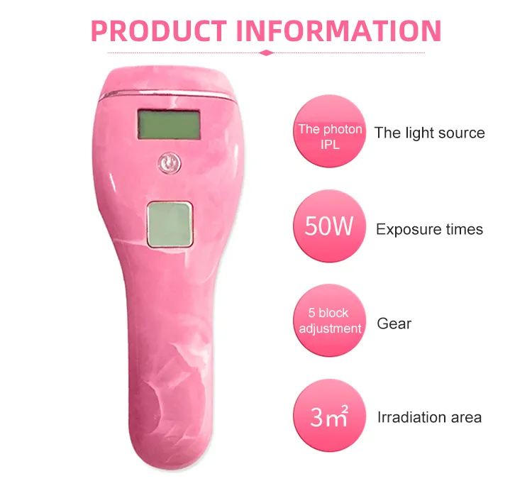 Factory Wholesale Armpit/Leg IPL Laser Hair Removal Home Use