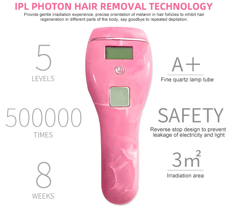 Factory Wholesale Armpit/Leg IPL Laser Hair Removal Home Use