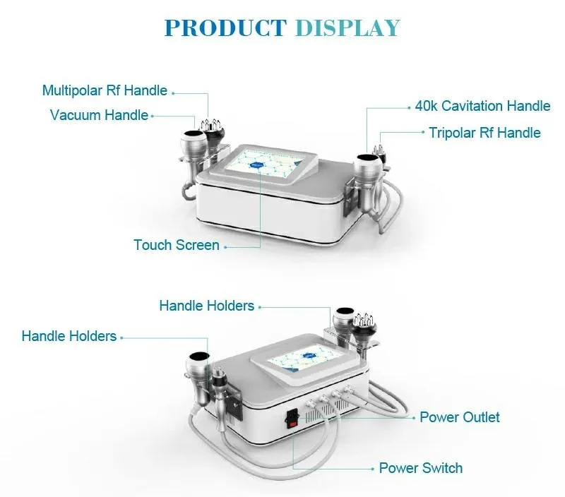 Fast Fat Cavitation Slimming System Manual Machine