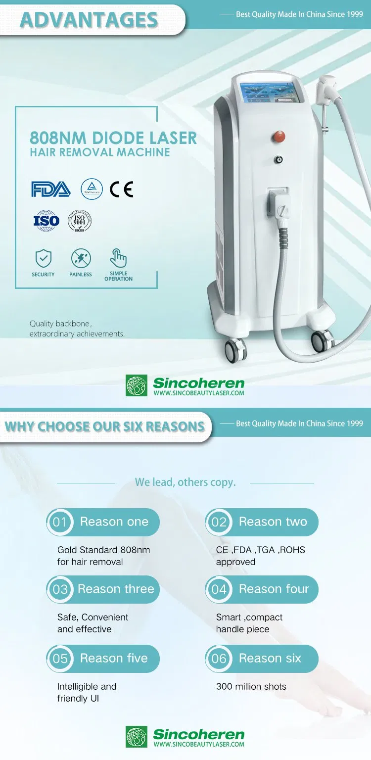 FDA Alexandrite Laser for Hair Removal 755 808 1064 Diode Machine Price