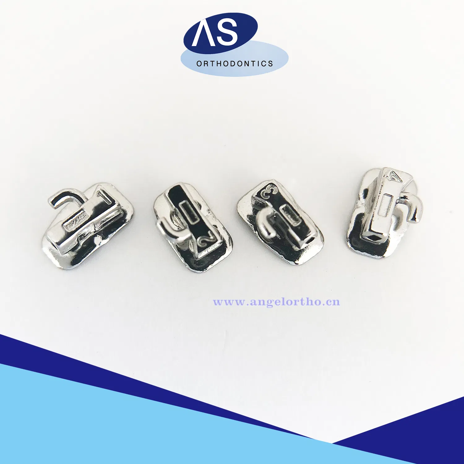 FDA Ce ISO Certificated Orthodontic 1st Convertible Tubes Single 022 with High Quality (roth mbt edgewise)