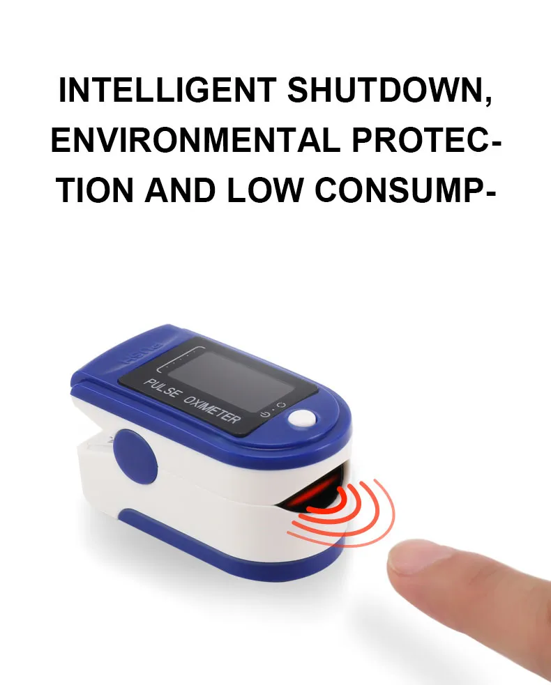 Fingertip Oximetro De Pulso Oximetro Finger Monitor Fingertip Oxygen Pulse Oximeter