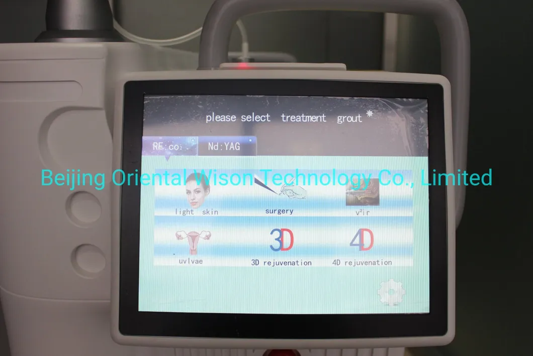 Fractional CO2 Laser 10600nm RF Tube Acne Scars Stretch Marks Removal Vaginal Tightening Medical Equipment