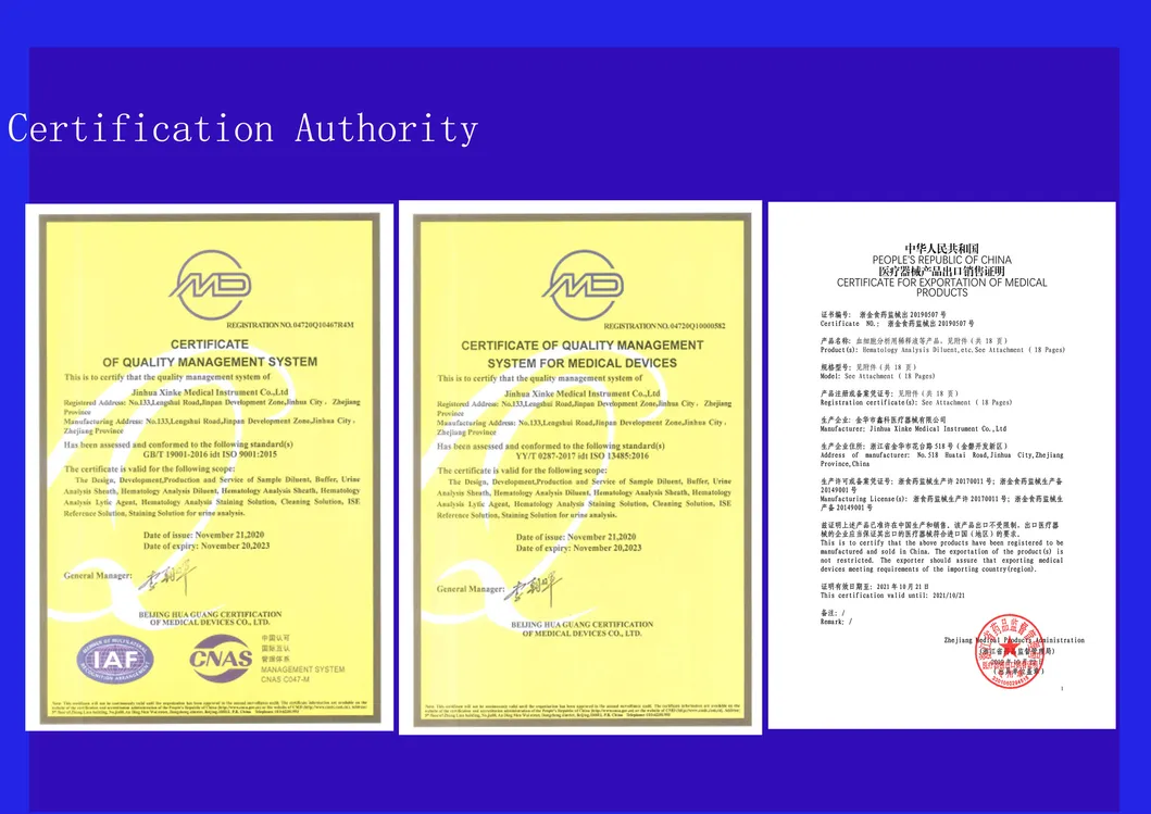 Good Quality Siemens ISE Solutions and Detergents ISE Cleaning Solution for Advia 2400/1800 Advia 1650/1200