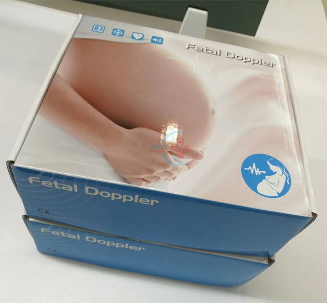 Hc-C016b CE/FDA Hot-Sale Pocket Design Pregnant Fetal Heartrate Check Fetal Doppler
