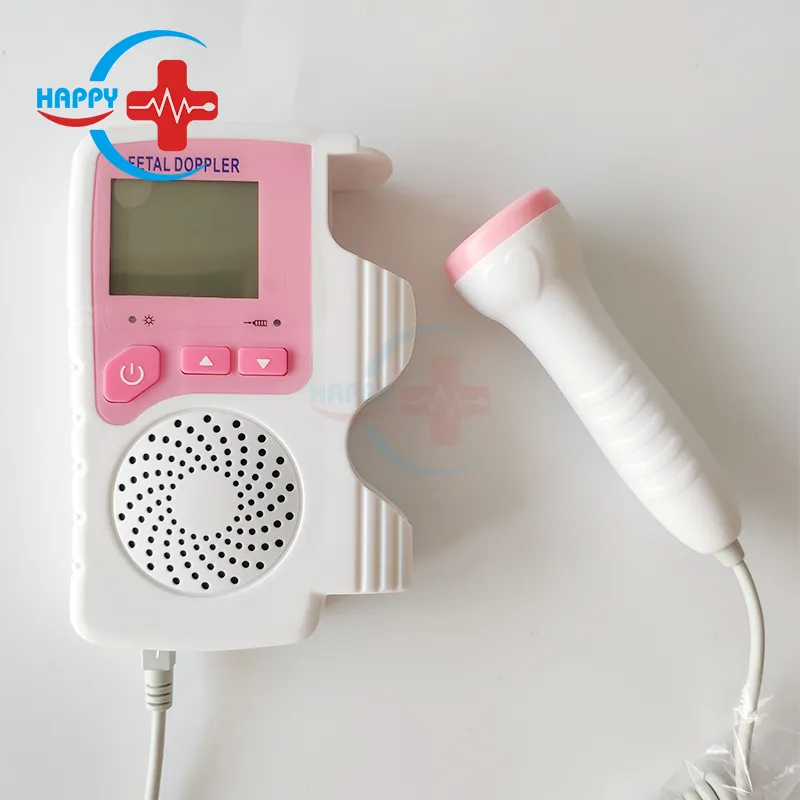 Hc-C016b CE/FDA Hot-Sale Pocket Design Pregnant Fetal Heartrate Check Fetal Doppler