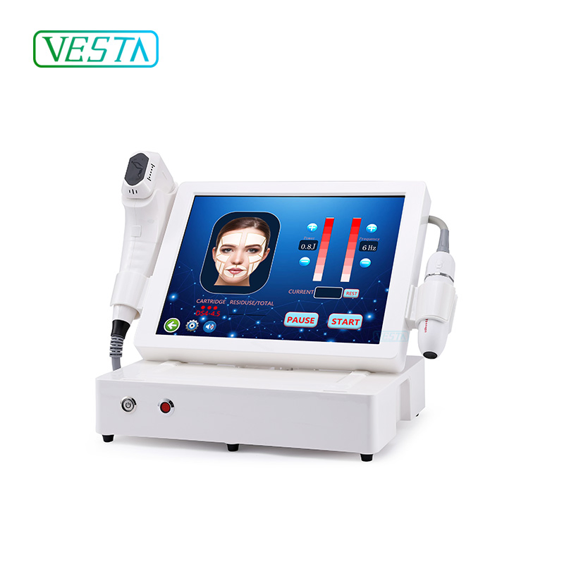 Hifu H-15 Vesta 2 in 1 Beauty Antiaging 3D Vmax Machine 11 Lines Skin Tightening Slimming Machine for Face Lifting and Body