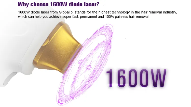 High quality 755nm Diode Laser Permanent Hair Removal Equipment for The Whole Body