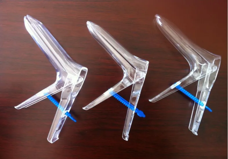 High Quality Disposable Medical Plastic Vaginal Speculum with FDA Ce ISO