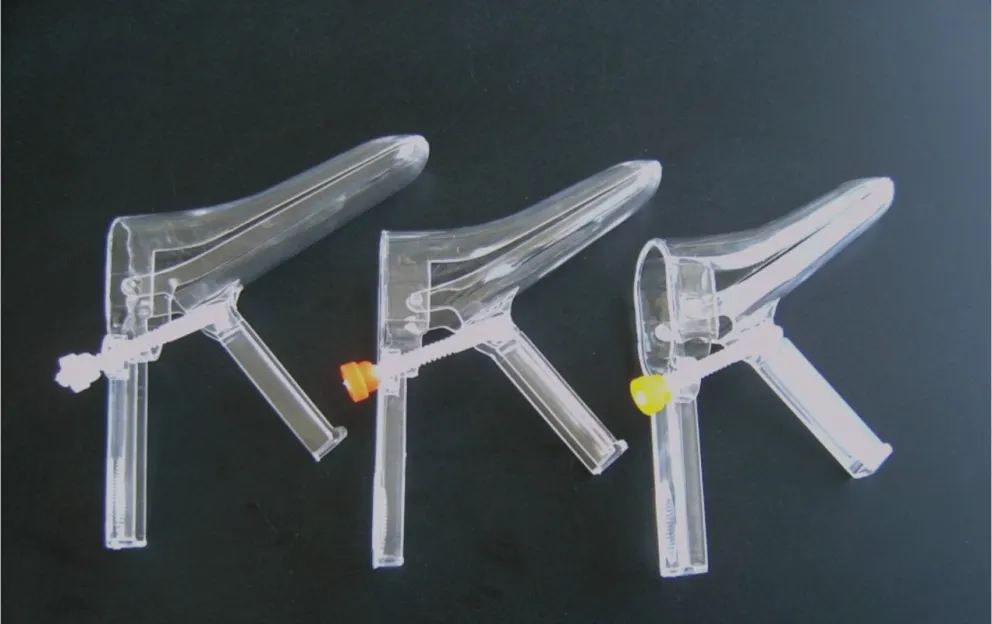 High Quality Disposable Medical Plastic Vaginal Speculum with FDA Ce ISO