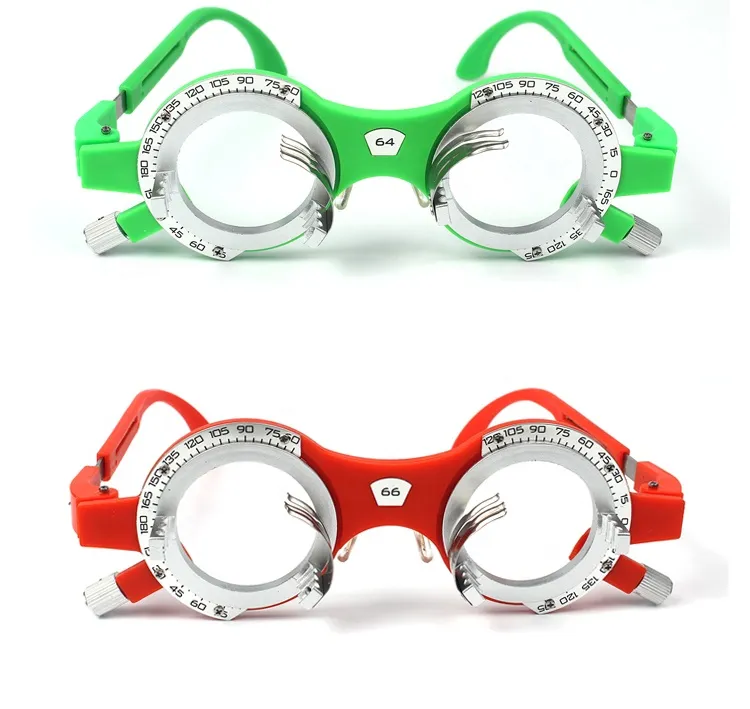 High Quality Optical Colorful Plastic Trial Lens Frame