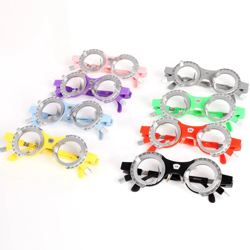 High Quality Optical Colorful Plastic Trial Lens Frame