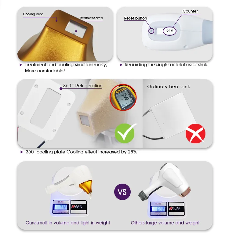 High Quality Painless Permanent Hair Removal 808 Laser Hair Removal Machine Prices for Sale