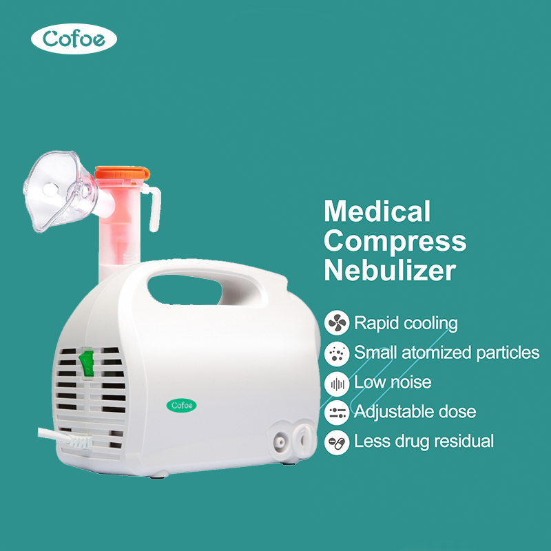 High Quality Portable Piston Compressor Nebulizer Ultrasonic Medical Portable Asthma Inhaler Nebulizer Manufacturer
