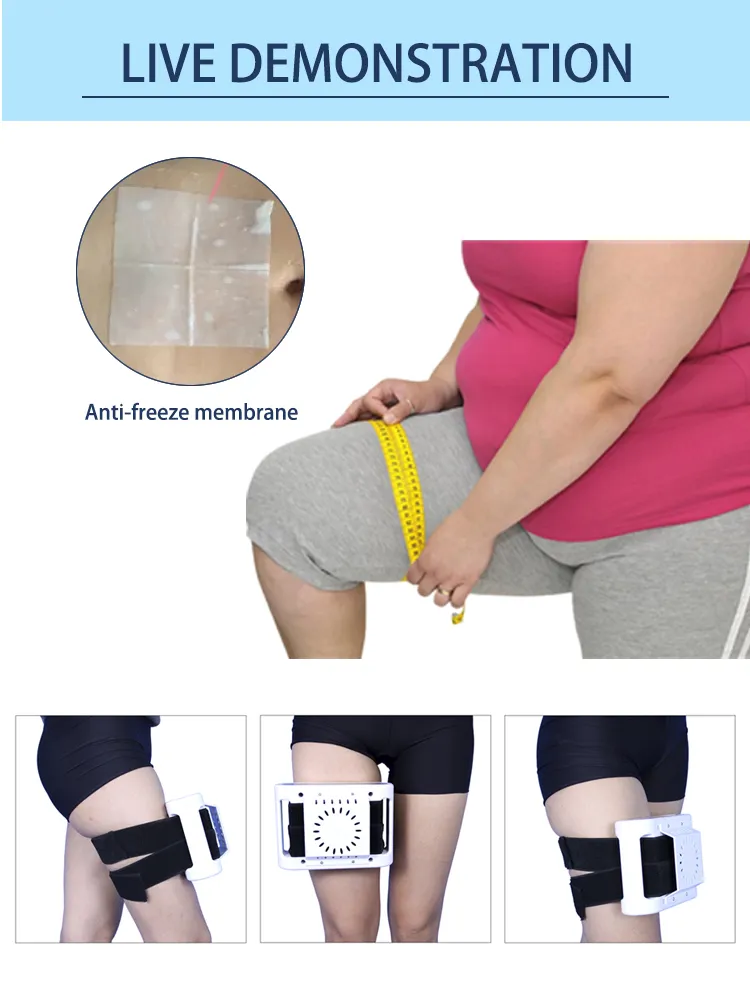 Home Use Cryo Machine by Fat Cell Freezing Slimming Device with Cryopad Adipose Lipo Body Shaping Machine for Women/Men