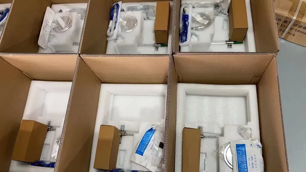 Hot Sale CE ISO Factory High Flow Oxygen System Device Therapy Nasal Cannula Hfnc/Hfot Respiratory Heated Humidified 2-80lpm Oxygen Humidifier