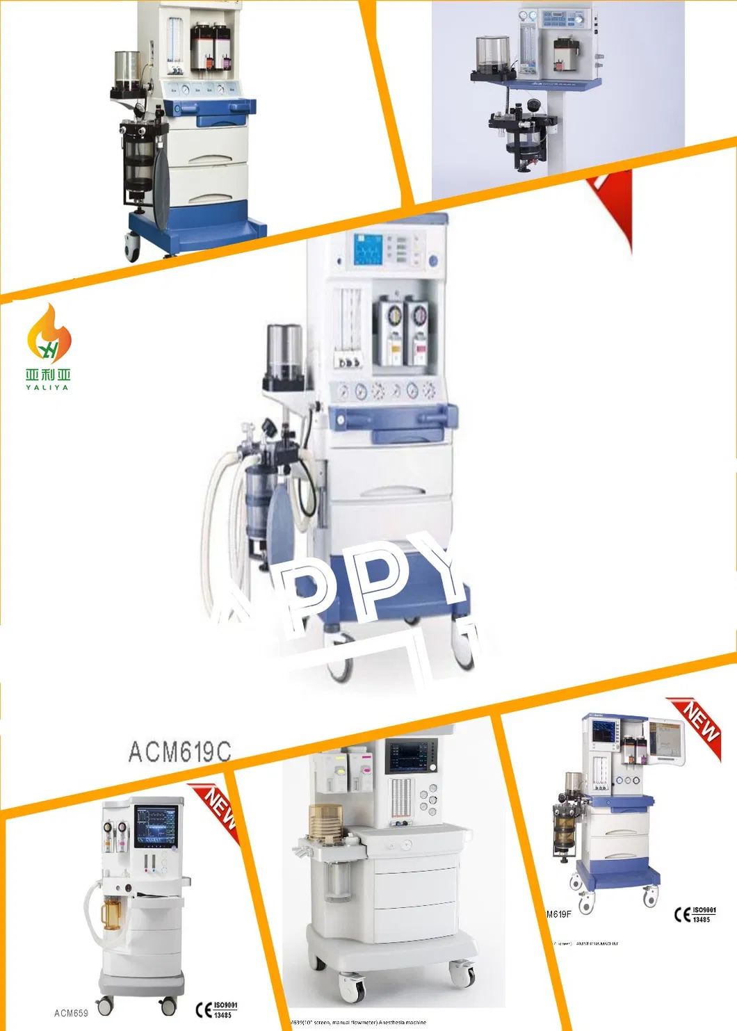 Hot Selling CE Marked Veterinary Clinic Anesthesy Anesthesia Machine Price for Sale