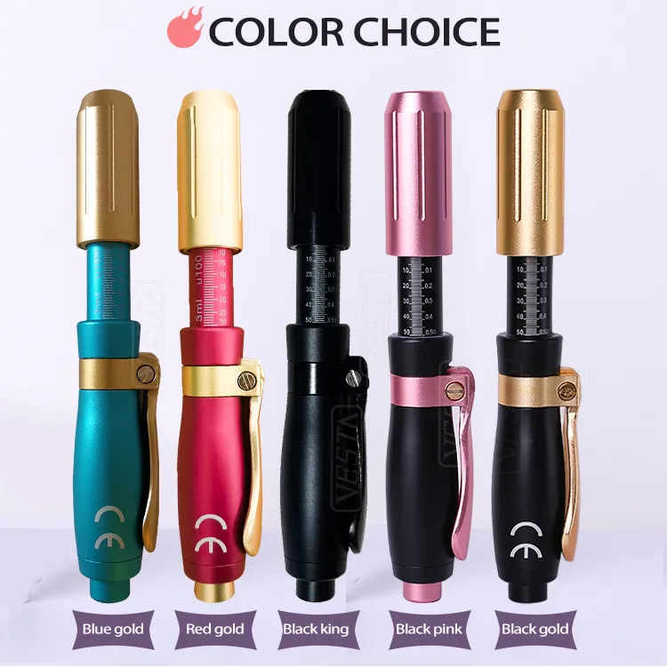 Hyaluronic Pen for Dermal Filler 0.3ml and 0.5ml 2 in 1 Injector High Quality Hyluronic Acid Pen Lip Hylauron