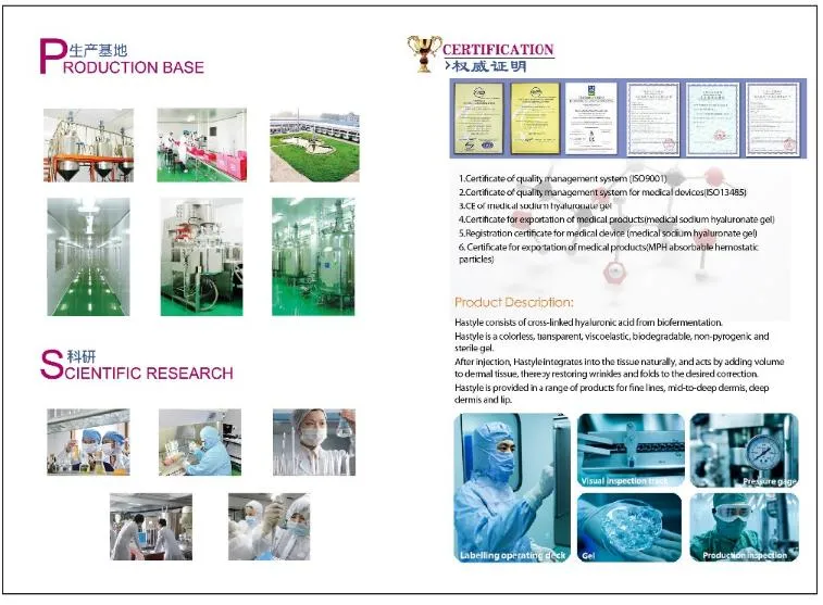 Hyaluronic Pen for Dermal Filler 0.3ml and 0.5ml 2 in 1 Injector High Quality Hyluronic Acid Pen Lip Hylauron