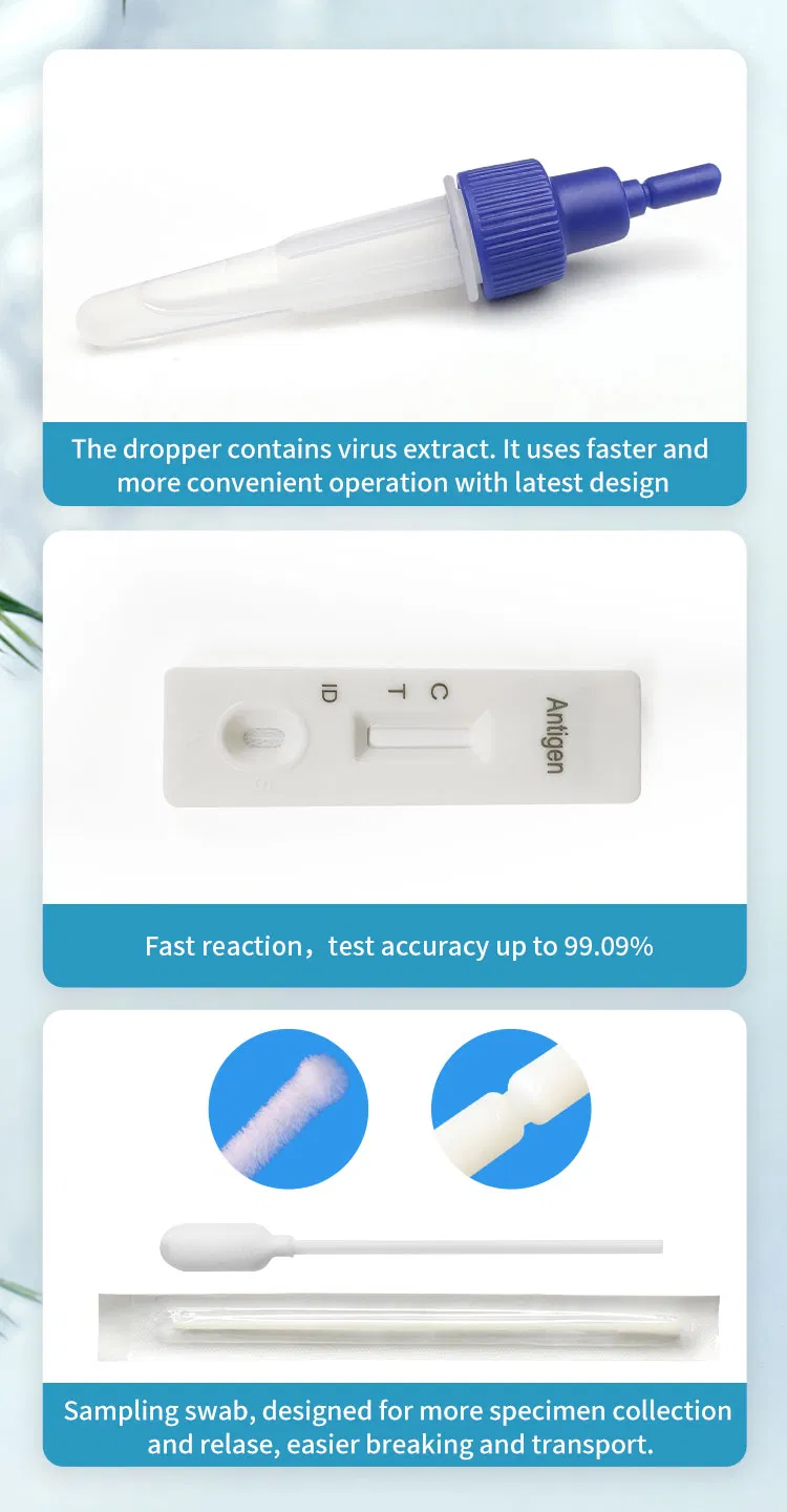 Iclean Clongene Diagnostic PCR Antigen Rapid Test Kit Manufacturers HIV Antigen Rapid Selftest Hometest
