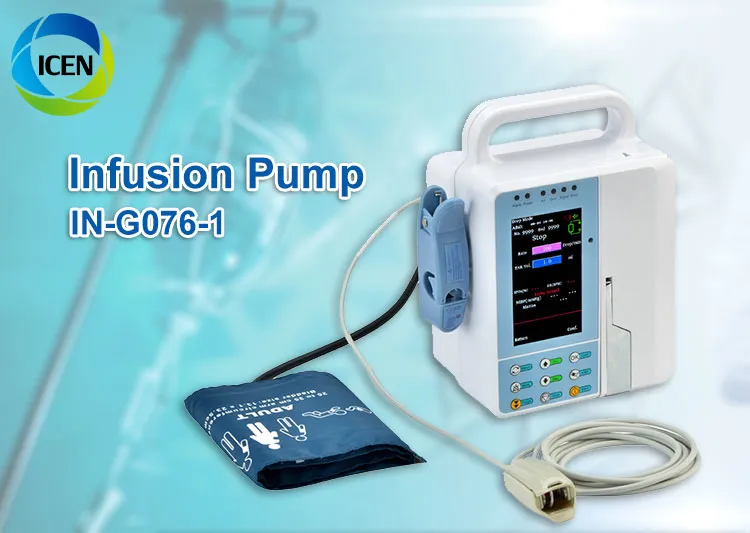 IN-G076-1 Portable Automatic Hospital Used Medical Equipment ICU Infusion Pump