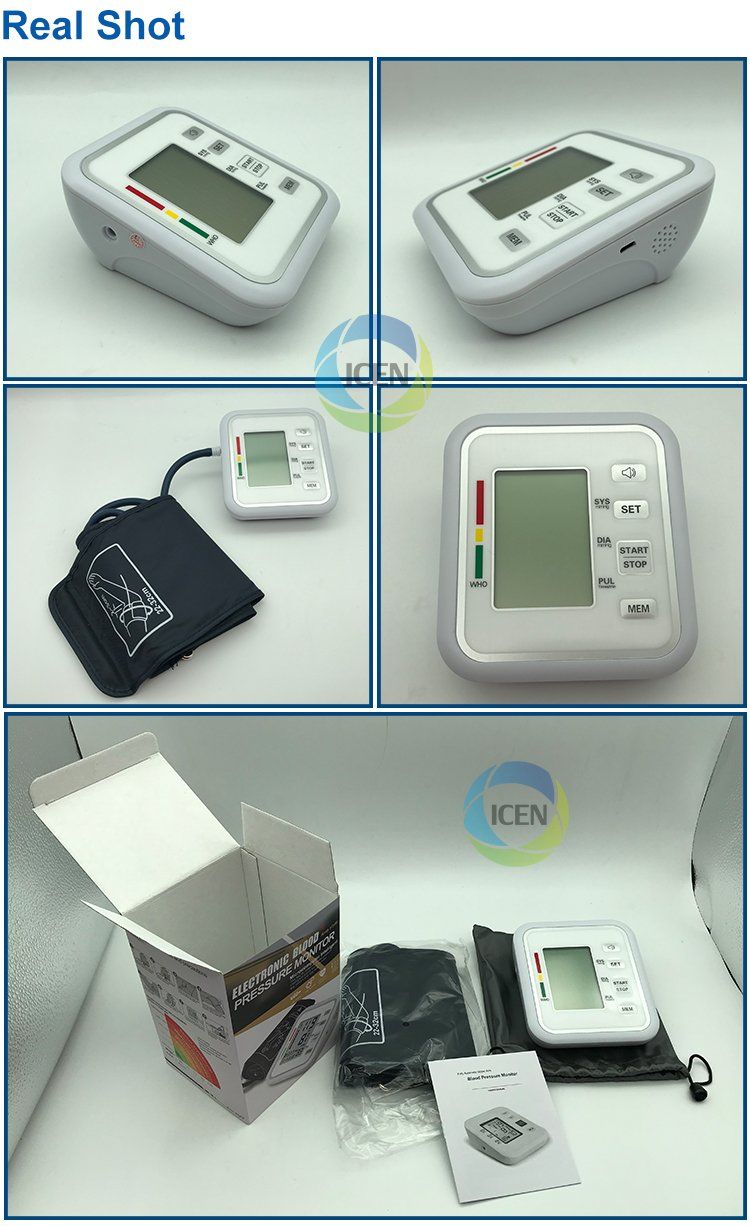 IN-G084-3 digital mini heart rate show monitor Blood Pressure Monitor