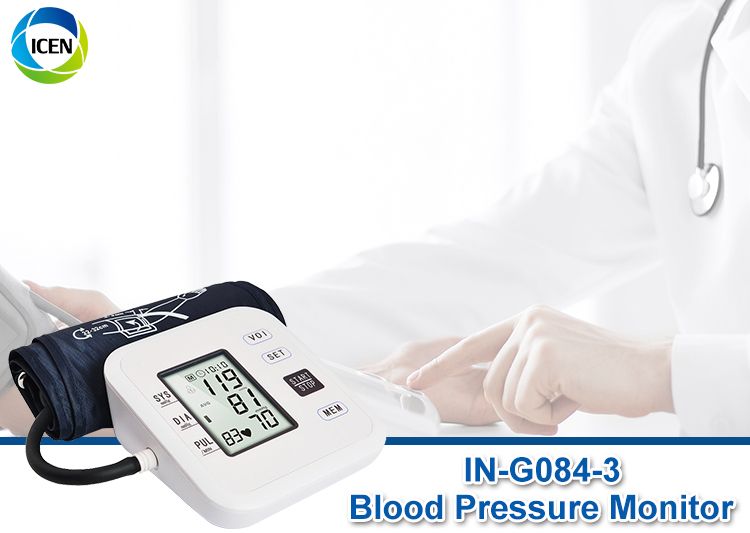 IN-G084-3 digital mini heart rate show monitor Blood Pressure Monitor