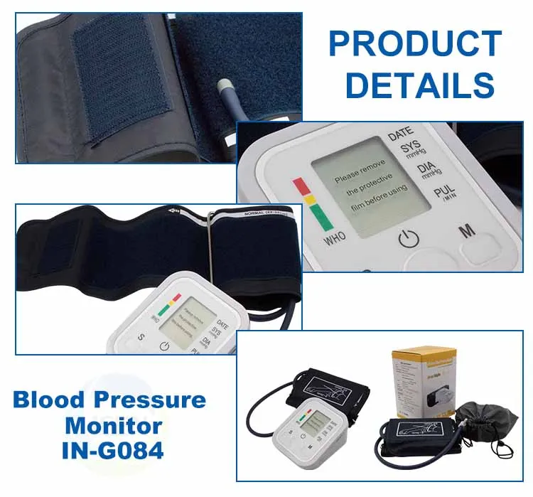 IN-G084 Bluetooth Digital Electric Arm Sphygmomanometer Blood Pressure Monitor