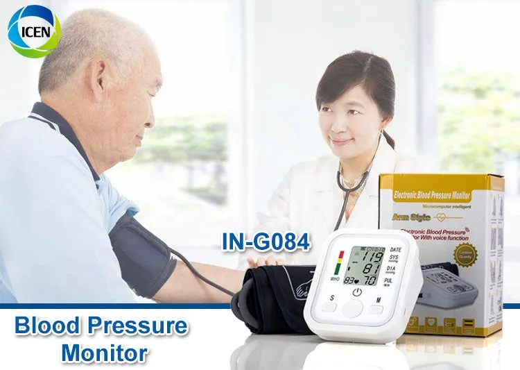 IN-G084 Bluetooth Digital Electric Arm Sphygmomanometer Blood Pressure Monitor