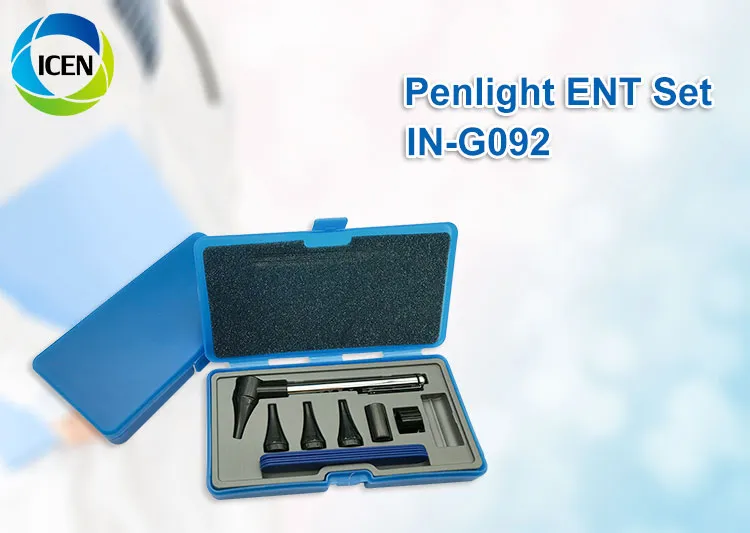 in-G092 Cheap Stainless Steel Diagnostic Penlight Optic Mini Otoscope Price