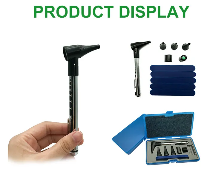 in-G092 Cheap Stainless Steel Diagnostic Penlight Optic Mini Otoscope Price