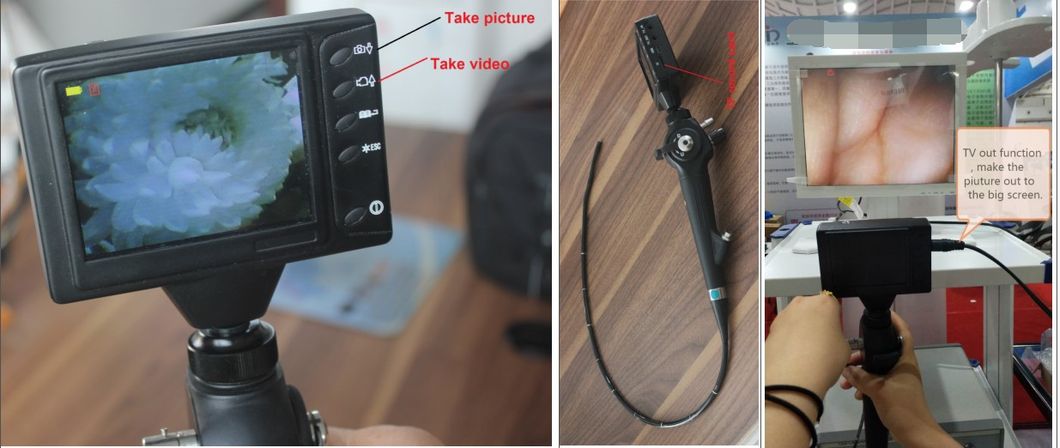 IN-P cheap medical endoscope portable flexible video bronchoscope/nasopharyngoscope /cystoscope