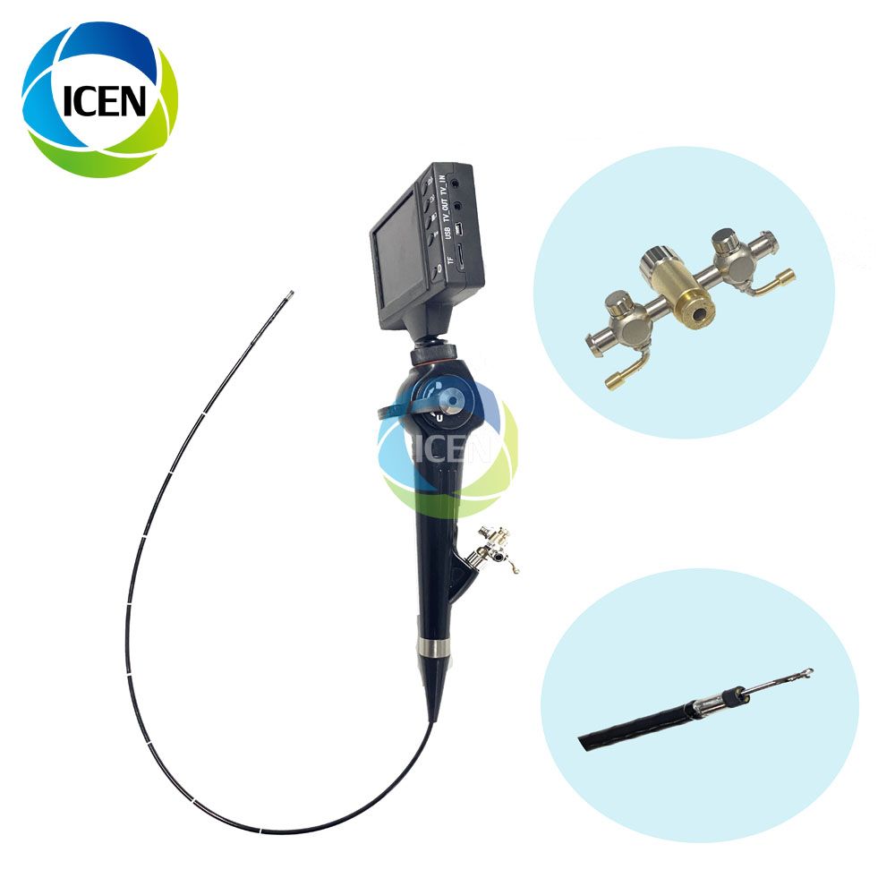 IN-P cheap medical endoscope portable flexible video bronchoscope/nasopharyngoscope /cystoscope